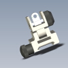 Rear Folding Battle Sight-军事-其它-工业CAD模型-3D城