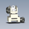 Rear Folding Battle Sight-军事-其它-工业CAD模型-3D城
