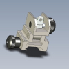 Rear Folding Battle Sight-军事-其它-工业CAD模型-3D城