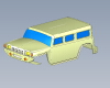 Hummer H2 suv-汽车-重型车-工业CAD模型-3D城