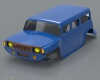 Hummer H2 suv-汽车-重型车-工业CAD模型-3D城