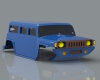Hummer H2 suv-汽车-重型车-工业CAD模型-3D城