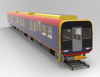 passenger-train-汽车-火车-工业CAD模型-3D城