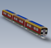 passenger-train-汽车-火车-工业CAD模型-3D城