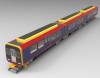 passenger-train-汽车-火车-工业CAD模型-3D城