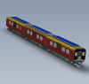 passenger-train-汽车-火车-工业CAD模型-3D城