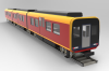 passenger-train-汽车-火车-工业CAD模型-3D城
