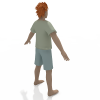 重吾-角色人体-角色-VR/AR模型-3D城