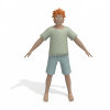 重吾-角色人体-角色-VR/AR模型-3D城
