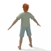 重吾-角色人体-角色-VR/AR模型-3D城