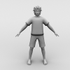 重吾-角色人体-角色-VR/AR模型-3D城