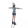 女孩-角色人体-角色-VR/AR模型-3D城