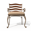 铁艺皮座椅子-家居-桌椅-VR/AR模型-3D城