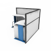 七子形办公桌-家居-桌椅-VR/AR模型-3D城