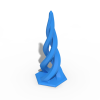 六角螺旋雕塑-袖珍&收藏-3D打印模型-3D城