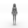 女人-角色人体-角色-VR/AR模型-3D城