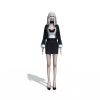 女人-角色人体-角色-VR/AR模型-3D城