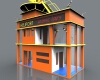 Jurassic Heliport-建筑-室外建筑-工业CAD模型-3D城