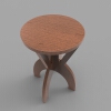 simple-stool-建筑-家具-工业CAD模型-3D城