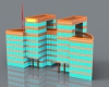 Business floor-建筑-室外建筑-工业CAD模型-3D城