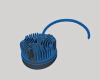 round-light-degree-spot-light-建筑-家具-工业CAD模型-3D城