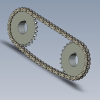 Chain And Sprocket-工业设备-零部件-工业CAD模型-3D城