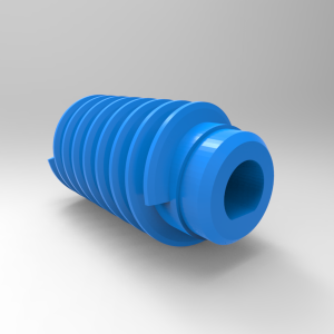 worm for wormdrive extruder