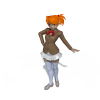 小女孩-角色人体-角色-VR/AR模型-3D城
