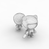 皮蛋-角色人体-角色-VR/AR模型-3D城