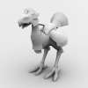 最终幻想07b-角色人体-角色-VR/AR模型-3D城
