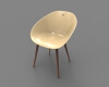 monaco-chair-建筑-家具-工业CAD模型-3D城
