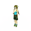 女孩-角色人体-角色-VR/AR模型-3D城