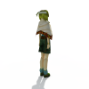 女孩-角色人体-角色-VR/AR模型-3D城