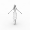 21295 神魔大陆高挑女法师-角色人体-角色-VR/AR模型-3D城