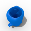 怪物笔筒-小工具-3D打印模型-3D城