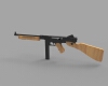 thompson-smg-军事-武器-工业CAD模型-3D城
