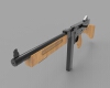 thompson-smg-军事-武器-工业CAD模型-3D城