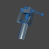 cektirme-bearing-pulley-puller-工业设备-机器设备-工业CAD模型-3D城