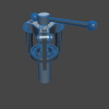 cektirme-bearing-pulley-puller-工业设备-机器设备-工业CAD模型-3D城