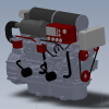 diesel engine 6cyl(dizel motor 6)-汽车-其它-工业CAD模型-3D城