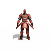 21296 红甲武士-角色人体-角色-VR/AR模型-3D城