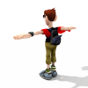 rig-角色人体-角色-VR/AR模型-3D城
