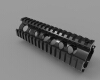 m4-rail-军事-其它-工业CAD模型-3D城