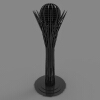 bayterek-monument-3d-puzzle-文体生活-玩具-工业CAD模型-3D城
