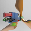 6 kw wind turbine with gear box-工业设备-其它-工业CAD模型-3D城