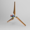 6 kw wind turbine with gear box-工业设备-其它-工业CAD模型-3D城