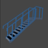 stairs-建筑-室内-工业CAD模型-3D城