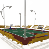 篮球场-建筑-基础设施-VR/AR模型-3D城