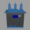 Voltage transformer Antiresonant NAMIT-10-2 NF2-工业设备-机器设备-工业CAD模型-3D城