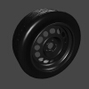 roue-tole-citroen-peugeot-汽车-汽车部件-工业CAD模型-3D城